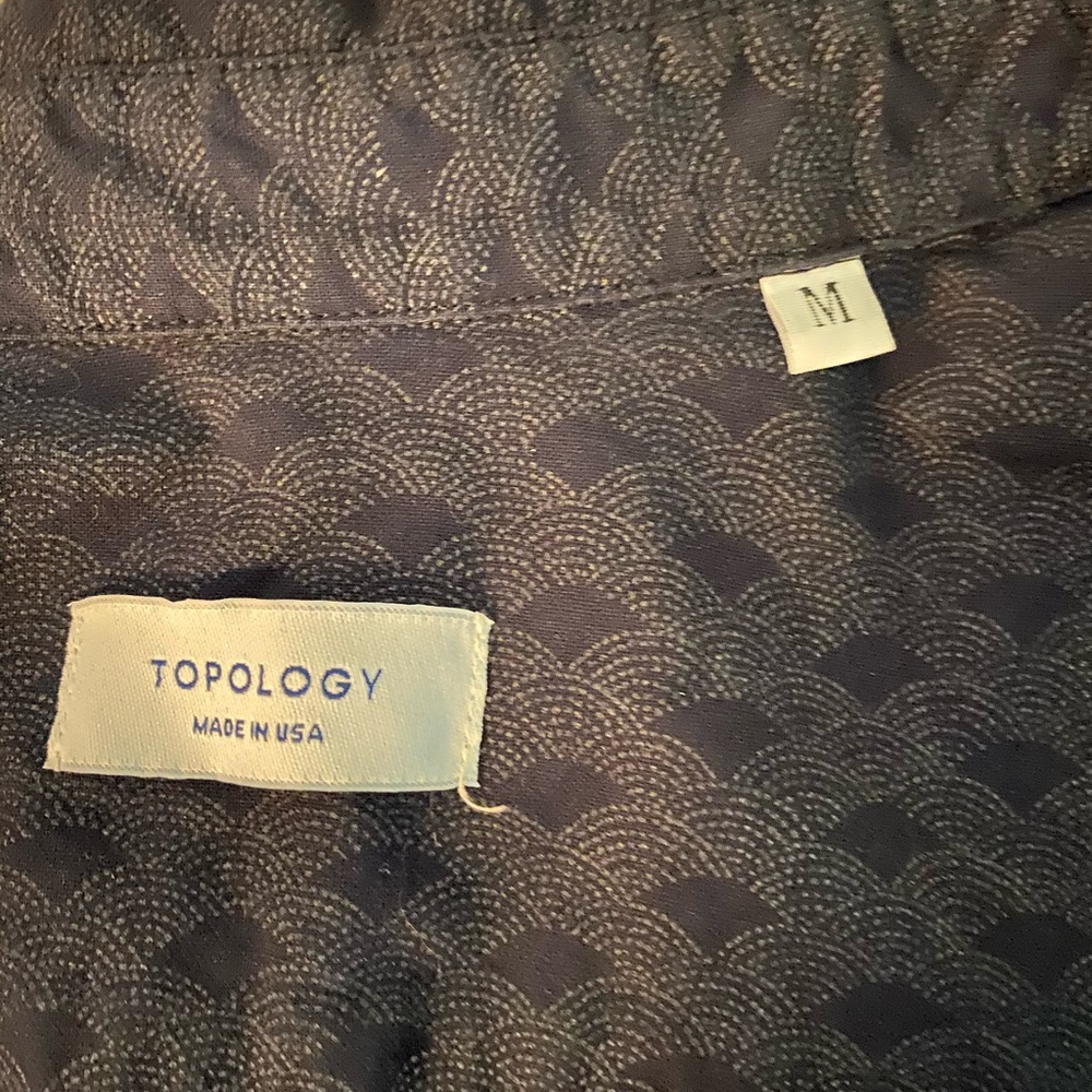 Navy Button Down - image 3